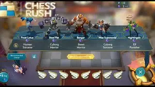 Chess Rush Combo 9 Sorcerer vs Meta Combo Season 5