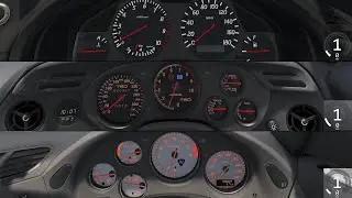 Nissan Skyline GTR R34 V-Spec vs Toyota Supra MK4 vs Mazda RX-7 Spirit R | 0-200 km/h