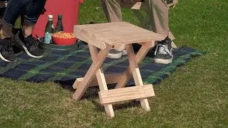 How to Build a Folding Stool - Saturday Morning Workshop