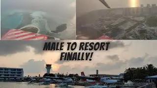 My First Ever Seaplane Ride|| Travel Vlog || Maldives #maldives