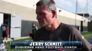 @DUQFB All-Access - Coach Schmitt and Youngstown State