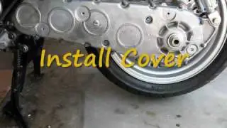 Burgman 650 - DIY - Final Gear Drive Oil Change