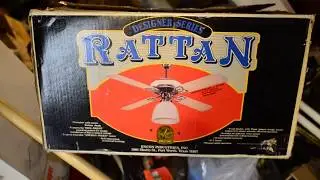 Encon (King of Fans) Rattan 52