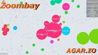 AMAZING ZOOMBAY AGARIO TEAM GAMEPLAY - Agar io