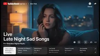 Late Night Emotional Pop LIVE | Sad Female Vocal | Music for Broken Hearts