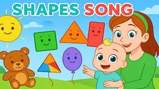 Shapes Song for Kids | Learn Circle, Square, Triangle & More | Toonzy Wheels kids