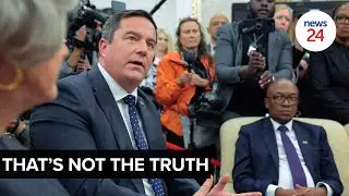 WATCH | Agriculture minister and DA leader, John Steenhuisen addresses Donald Trump