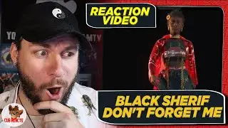 BLACK SHERIF ON REGGAE?! | Black Sherif - Don't Forget Me | CUBREACTS UK ANALYSIS VIDEO