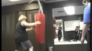 David Tanner kicking Shield in Orlando Florida