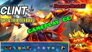 Clint Gameplay Full Damage !! | Marksman Late Game Paling OP 🔥