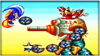 Sparkster - All Bosses (Snes)