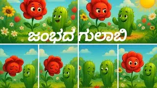 ಜಂಭದ ಗುಲಾಬಿ / proud rose/kannada stories #kidsvideo #kannadakidsstory