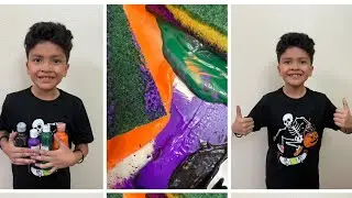 Halloween Fun Activity!🎃👻 #Halloweenfun #activityforkids #painting #diy