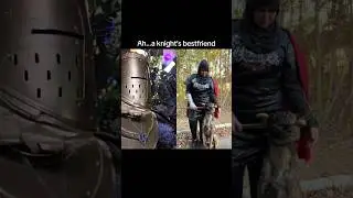 🐾🐕🐶 #kingemiliothearmoredone #kingemilio #средневековье #фэнтези #рыцарь #рыцари #larp #dnd #броня