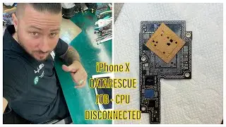 iPhone X DATARESCUE - PRIOR REPAIR - 2 RIPPED FPC's - CPU DISCONNECTED - NO IMAGE - LET'S GO