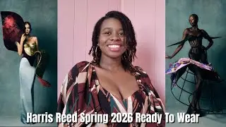 Harris Reed Spring 2026 Ready-To Wear Collection| London Fashion Week