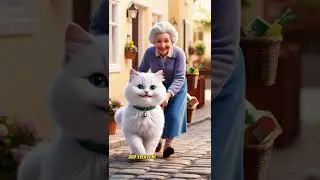 The Kindness That Transformed. #cartoon #story #trending #cat #love  #viralvideo #animation