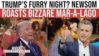 Trump&rsquo;s Mar-a-Lago 'Furry Party' LEAKED Videos STUN All; EERIE Dog Mask Pics MOCKED By Gavin Newsom