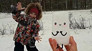 LEON AND SNOW ЗИМНЯЯ СКАЗКА COLORS SONG SNOW KIDS Снег Развивающие мультики для самых маленьких