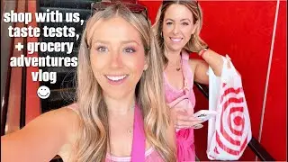 Shop With Us at Target, Taste Tests, + Grocery Adventures Vlog