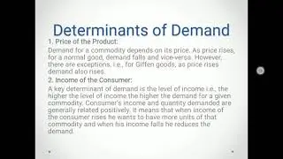 Demand in Managerial Economics by Ms. Neha Jaryal, Asstt. Professor at Modern Group of Colleges
