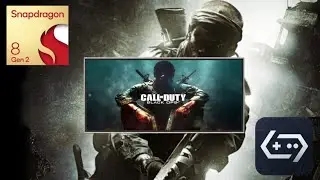 Call of duty black ops on Gamehub emulator Snapdragon 8 gen 2 gameplay 