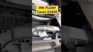 Canon G3420 Ink Flush | Print Head Cleaning
