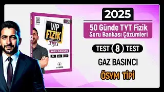 TYT Fizik Soru Bankası Çözümleri Test -8 | Basınç
