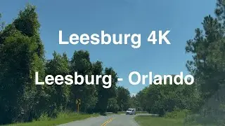Leesburg, FL POV 4k - to Orlando