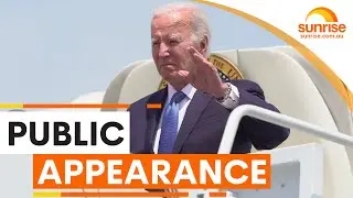 Joe Biden returns to White House after covid battle | Sunrise