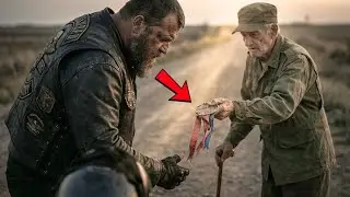 Forgotten Vet Gave a Street Biker His Last Dime to Defend His Honor — What He Did Left the Gang...