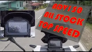 Honda ADV 150 Top Speed Test