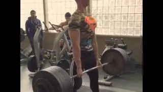 Passed Out on 555 Deadlift