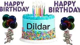 Dildar happy birthday/Dildar birthday song/dildar birthday wishes cake