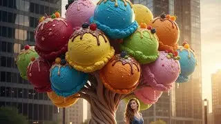 Ice Cream Tree🍦 vs Spaghetti Tree 🍝 &ndash; Which One Would You Choose? | AI ASMR
