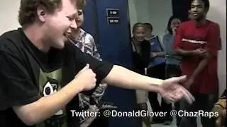 Childish Gambino & Chaz Kangas Never Before Seen Freestyle 9/3/04
