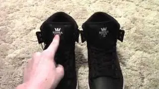 Supra Vaiders, Black, White Gunny TUF Unboxing&Review