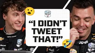 'I actually tweeted THAT?!' | INDYCAR drivers react to posts from the past 😂