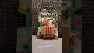 Распаковка фигурок броненосца и малыша-броненосца из Minecraft #minecraft #minecraftmovie #yt #sh...
