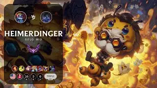 Heimerdinger Mid vs Sylas - NA Master Patch 13.9