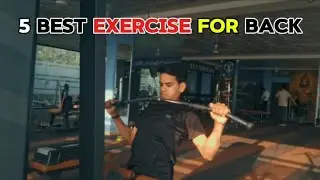  Back Workout | Back Ki Best Exercise For Muscle & Width | Hindi#fitneess #bodybuilding #backworkout