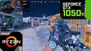 Call of Duty : Black Ops Cold War : GTX 1050 Ti + Ryzen 5 3600 : 720p Low Settings