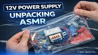 LM317 Power Supply Kit Unpacking | Relaxing ASMR