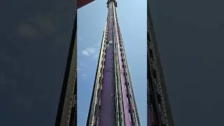 Canada Wonderland drop tower Towering at 230 feet (70.1M) #canadawonderland #droptower