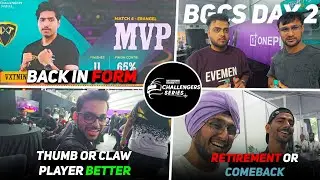 Ninjajod MVP is Back⚡️ Thumb vs Index Fire button kon sa better? BGCS Day2 vlog 
