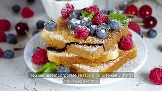 Delicious Vegan French Toast Recipe - Healthy vegetarian breakfast ideas