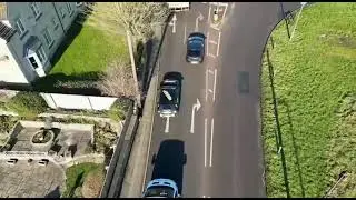 Double mini roundabout left 1st exit Bath rd to London rd