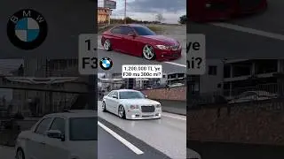 Hangisi? Bmw F30 - Chrysler 300C #tofaş #egea #f10 #e60 #m5 #mercedes #e90