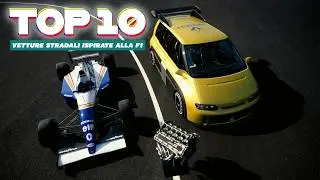 TOP 10 VETTURE STRADALI DERIVATE o ISPIRATE dalla FORMULA 1!