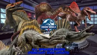All Spinosauruses (February 2026 Update) - Jurassic World Alive